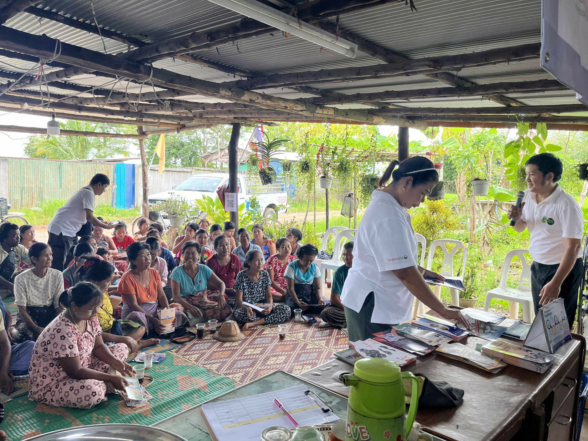 Listener Panel at Mae Tao Tike village