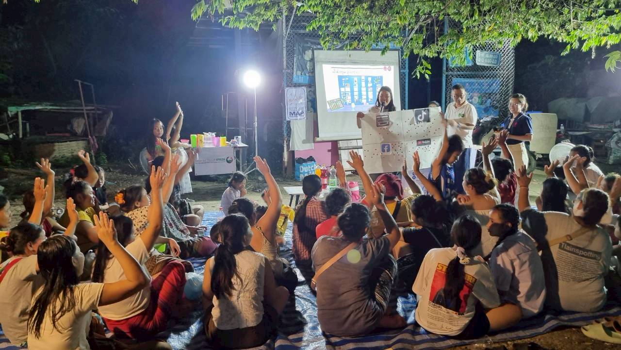 Outreach to construction site on 18 September 2025 