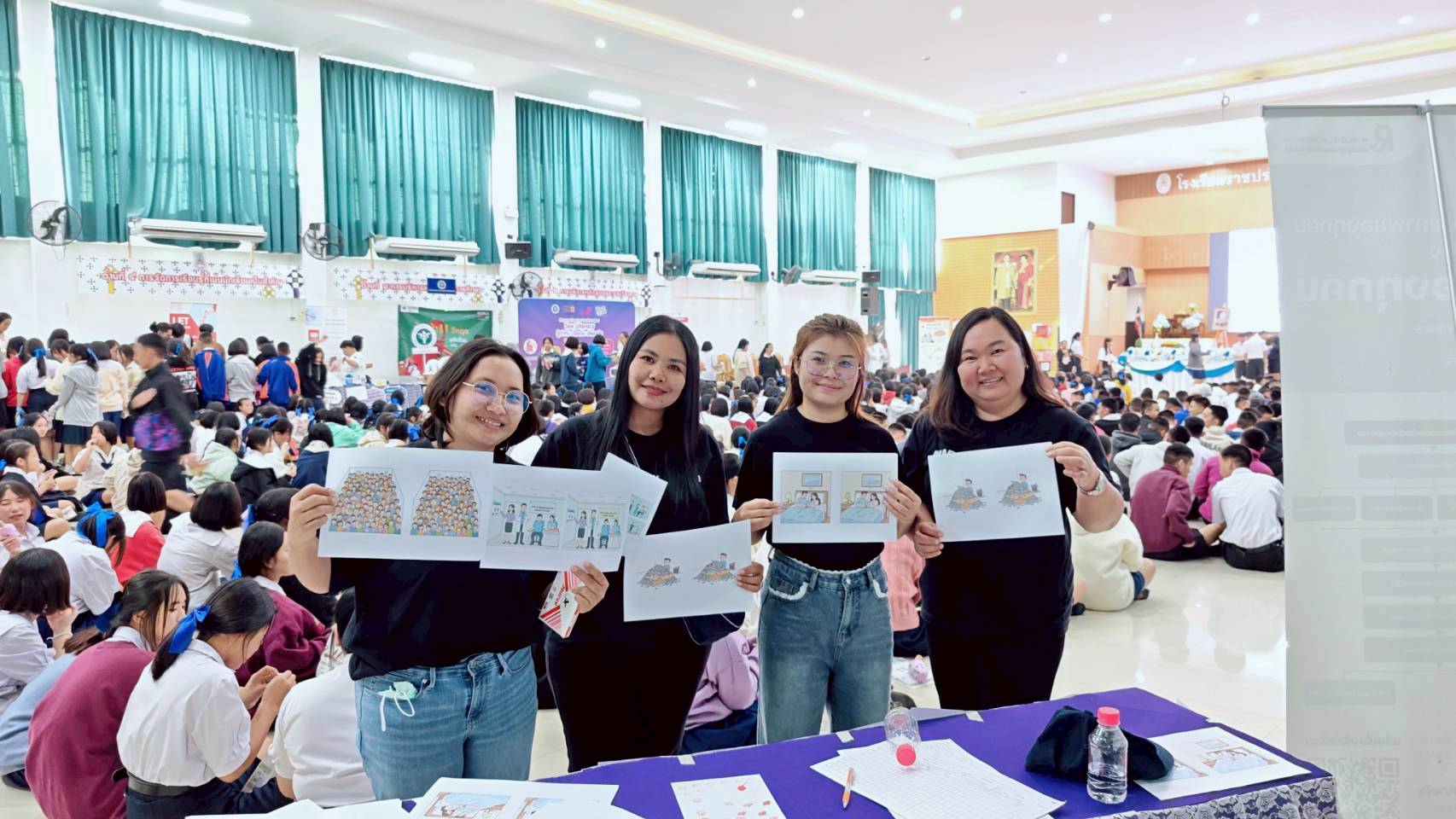 มูลนิธิเพื่อสุขภาพและการเรียนรู้ของแรงงานกลุ่มชาติพันธุ์  ได้เข้าร่วมจัดกิจกรรมเนื่องในวันเอสด์โลก 2025